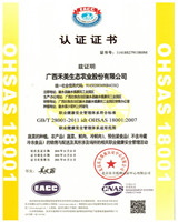 ISO18001職業健康安全管理(lǐ)體系